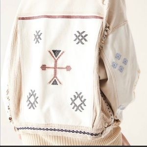 Free People Winter Cactus jacket , size Medium